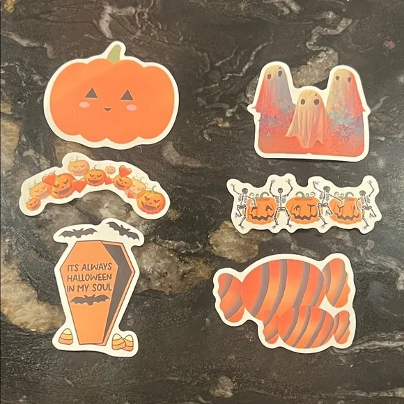 Halloween Themed Sticker Set - Picture 2 of 2